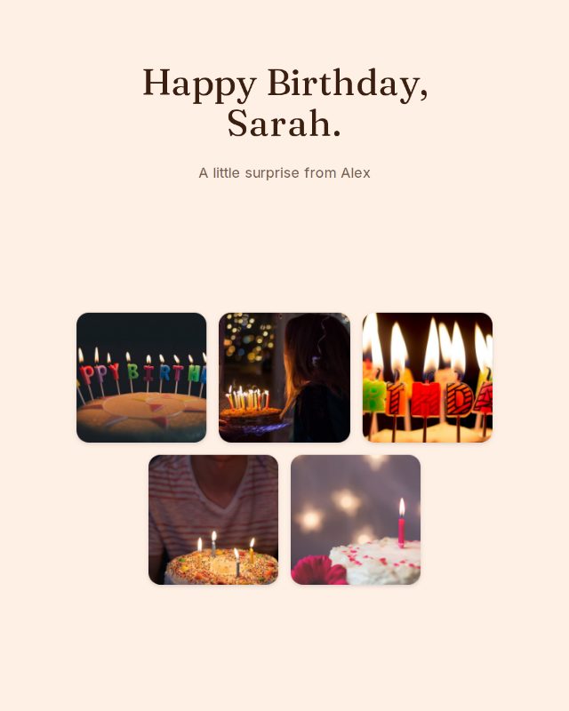 Celebration design